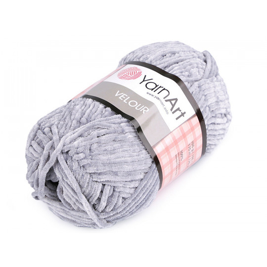 Pletací žinylková příze Velour 100 g | Mimib