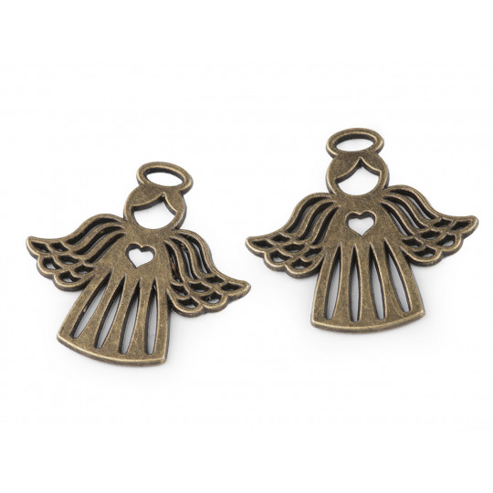 Přívěsek anděl 27x28 mm | Mimib