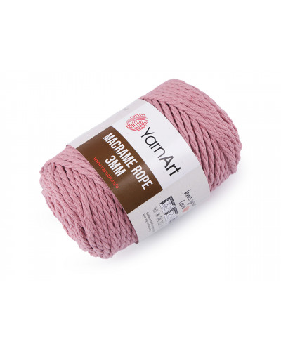 Pletací příze Macrame Rope 3 mm 250 g | Mimib