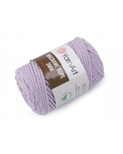 Pletací příze Macrame Rope 3 mm 250 g | Mimib