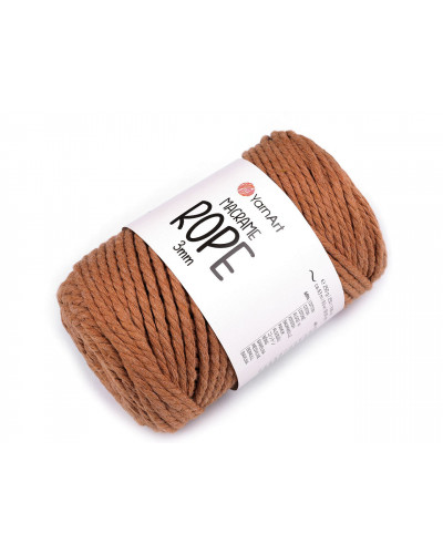 Pletací příze Macrame Rope 3 mm 250 g | Mimib