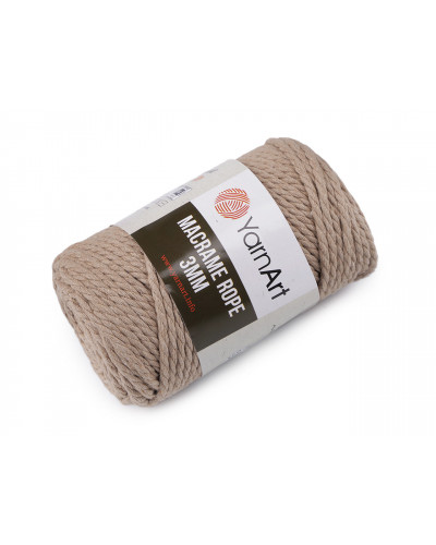 Pletací příze Macrame Rope 3 mm 250 g | Mimib