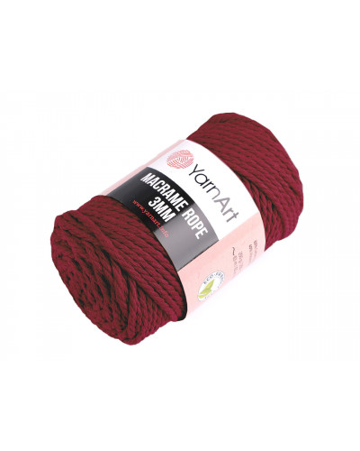 Pletací příze Macrame Rope 3 mm 250 g | Mimib