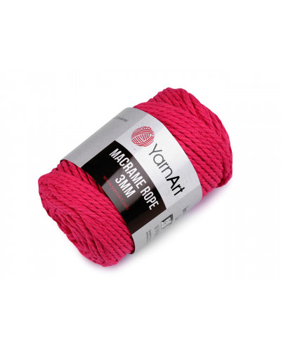 Pletací příze Macrame Rope 3 mm 250 g | Mimib