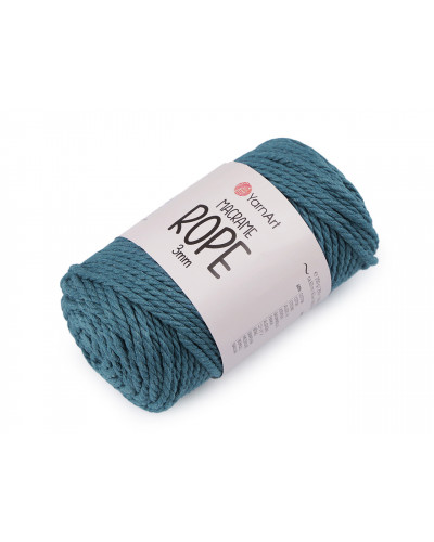 Pletací příze Macrame Rope 3 mm 250 g | Mimib