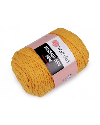 Pletací příze Macrame Rope 5 mm 500 g | Mimib