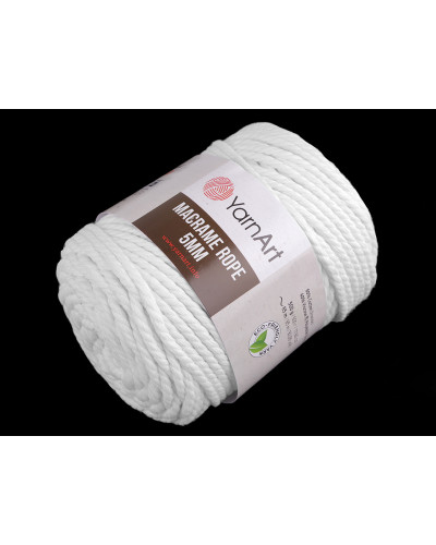 Pletací příze Macrame Rope 5 mm 500 g | Mimib