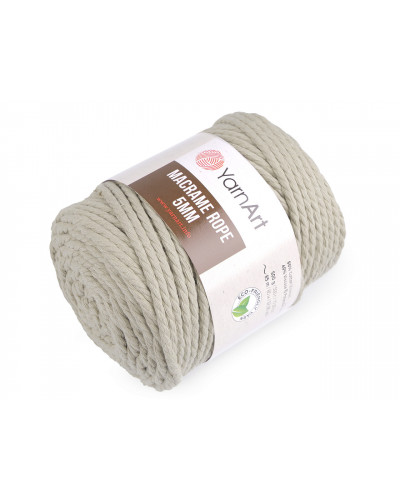 Pletací příze Macrame Rope 5 mm 500 g | Mimib