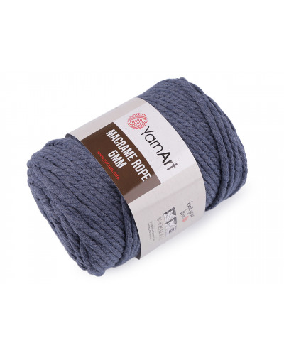 Pletací příze Macrame Rope 5 mm 500 g | Mimib