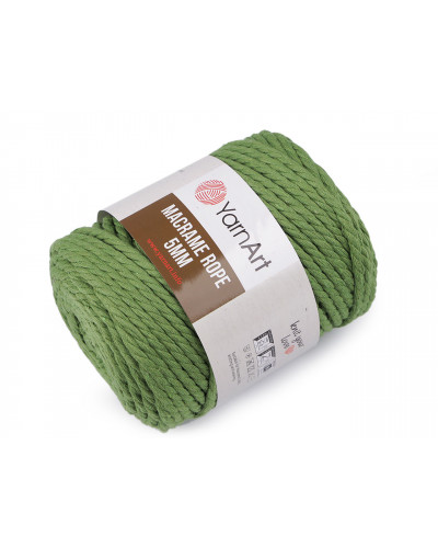 Pletací příze Macrame Rope 5 mm 500 g | Mimib