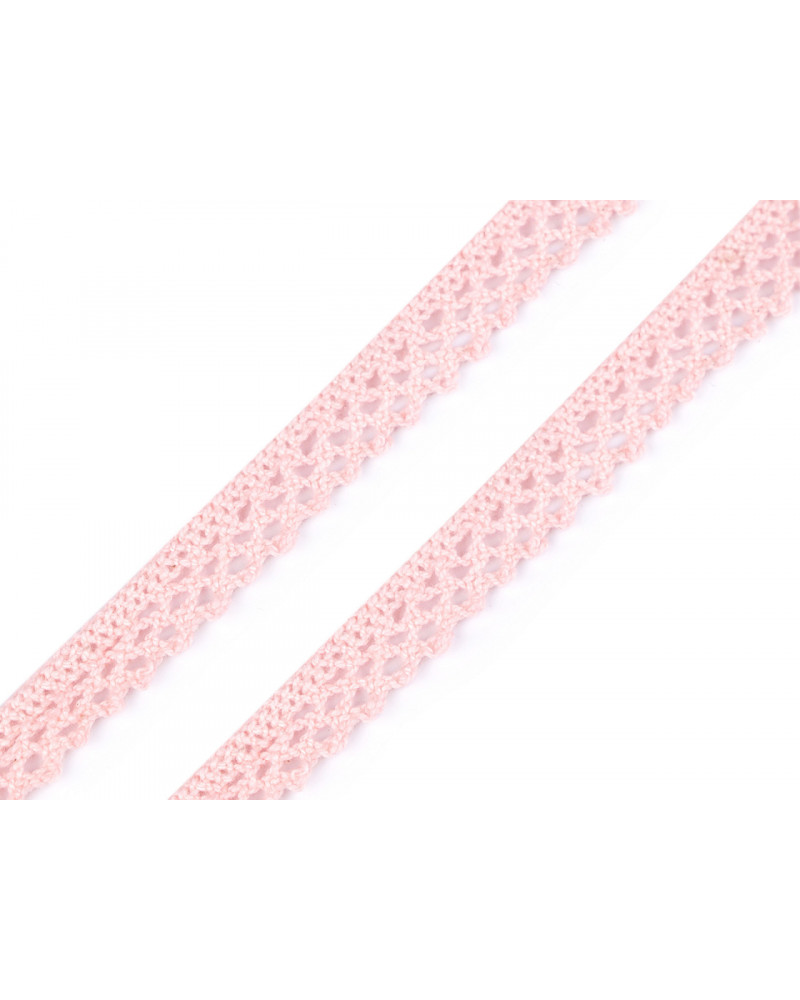 Bavlněná krajka šíře 12 mm paličkovaná | Mimib