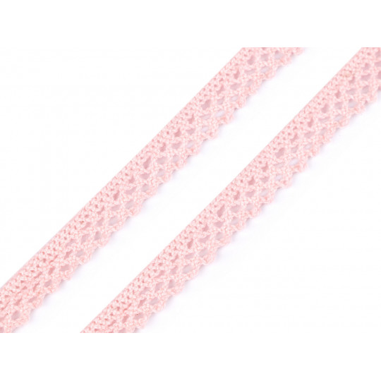 Bavlněná krajka šíře 12 mm paličkovaná | Mimib