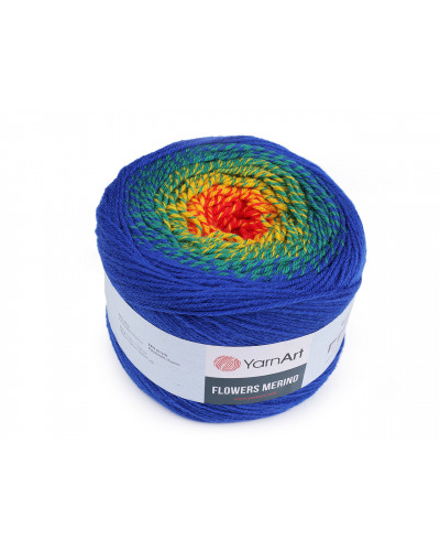 Pletací příze Flowers merino 225 g | Mimib