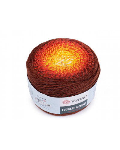 Pletací příze Flowers merino 225 g | Mimib