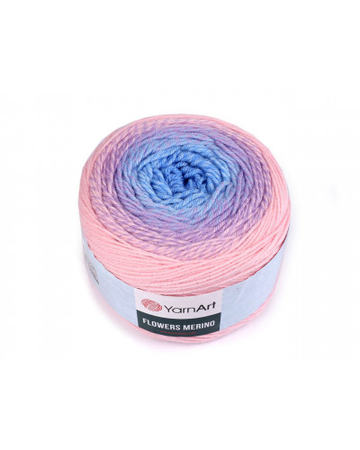 Pletací příze Flowers merino 225 g | Mimib