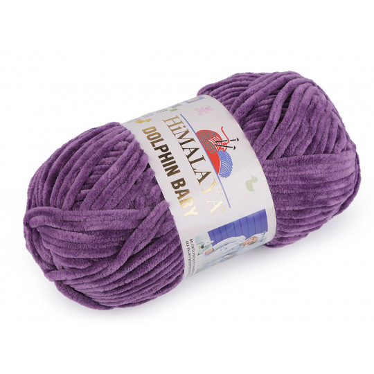 Pletací žinylková příze Dolphin Baby 100 g | Mimib