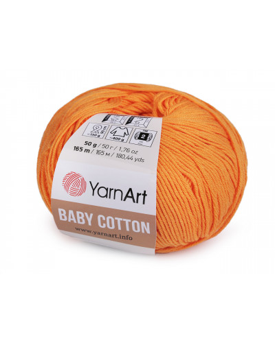 Pletací příze Baby Cotton 50 g | Mimib