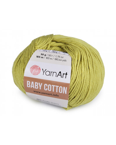 Pletací příze Baby Cotton 50 g | Mimib