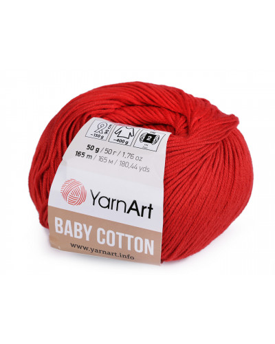 Pletací příze Baby Cotton 50 g | Mimib