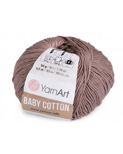 Pletací příze Baby Cotton 50 g | Mimib