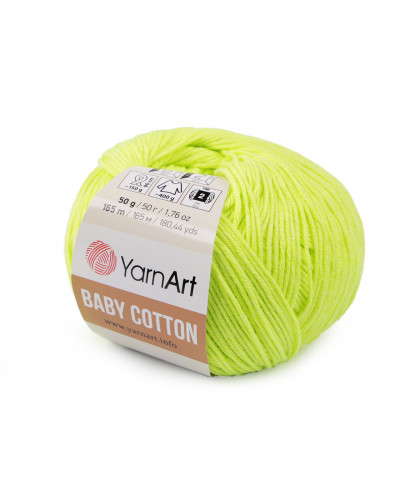 Pletací příze Baby Cotton 50 g | Mimib