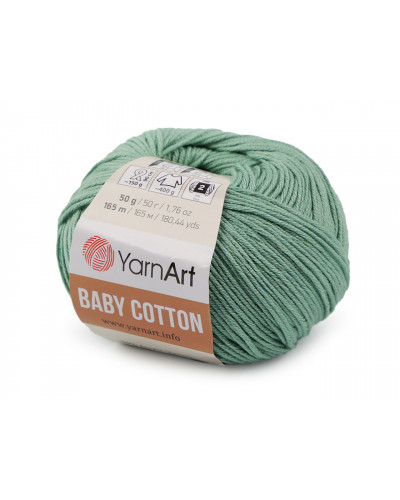 Pletací příze Baby Cotton 50 g | Mimib