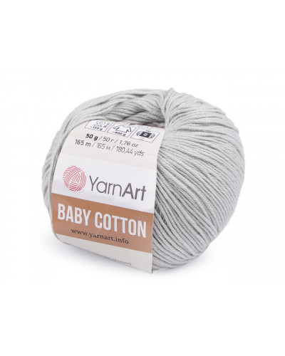 Pletací příze Baby Cotton 50 g | Mimib