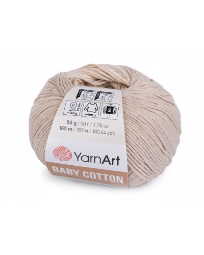 Pletací příze Baby Cotton 50 g | Mimib