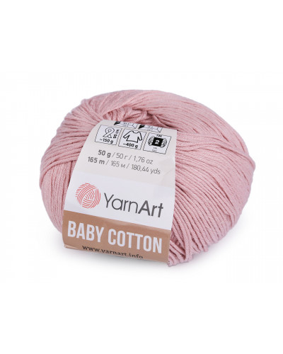 Pletací příze Baby Cotton 50 g | Mimib