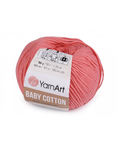 Pletací příze Baby Cotton 50 g | Mimib