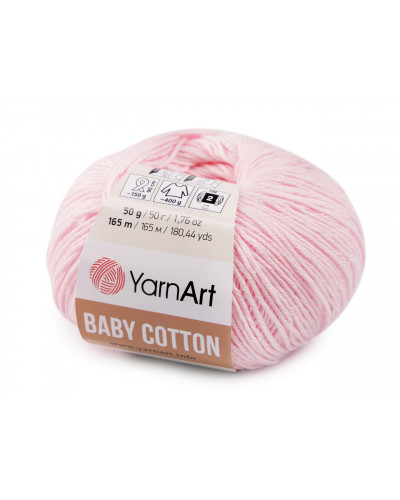 Pletací příze Baby Cotton 50 g | Mimib