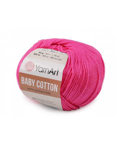 Pletací příze Baby Cotton 50 g | Mimib