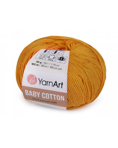 Pletací příze Baby Cotton 50 g | Mimib