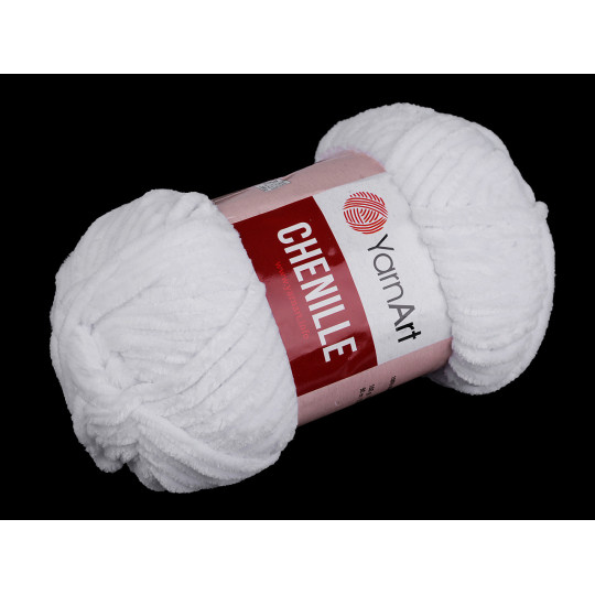 Pletací žinylková příze Chenille 100 g | Mimib