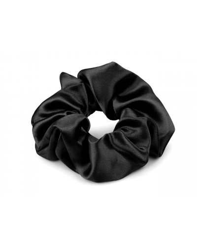 Saténová scrunchie gumička do vlasů | Mimib