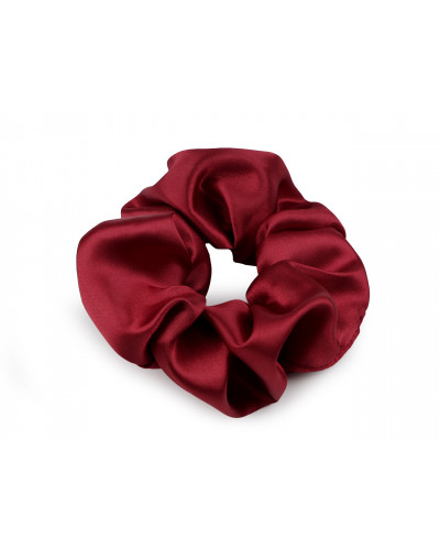 Saténová scrunchie gumička do vlasů | Mimib