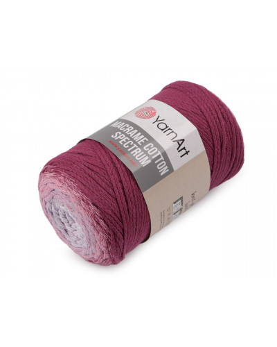 Pletací příze Macrame Cotton Spectrum 250 g | Mimib