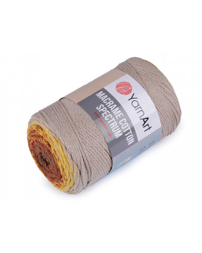 Pletací příze Macrame Cotton Spectrum 250 g | Mimib