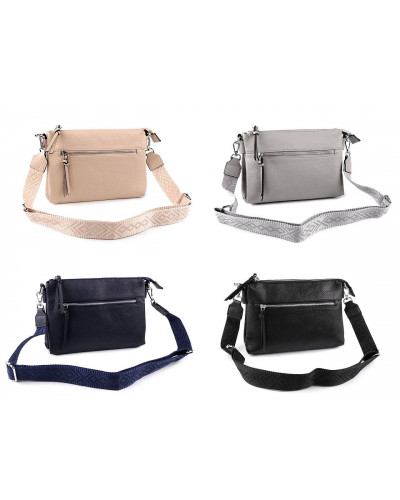 Dámská / dívčí kabelka crossbody s popruhem 28x20 cm | Mimib