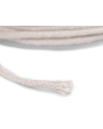 Oděvní šňůra / bavlněná příze / knot Ø2 mm splétaná | Mimib