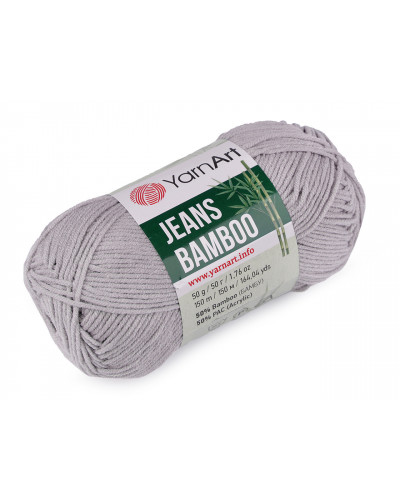 Pletací příze Jeans Bamboo 50 g | Mimib