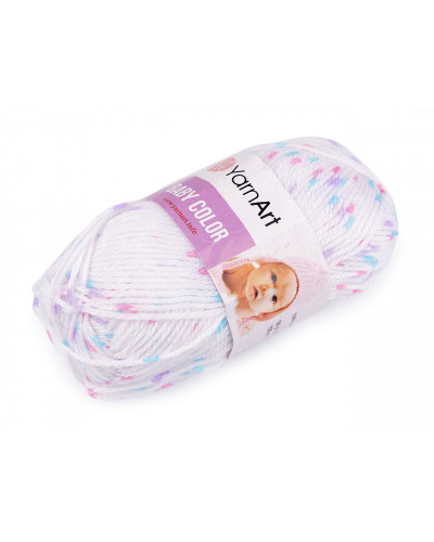 Pletací příze Baby Color 50 g | Mimib