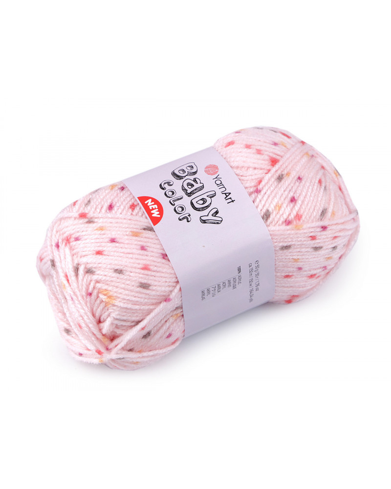 Pletací příze Baby Color 50 g | Mimib