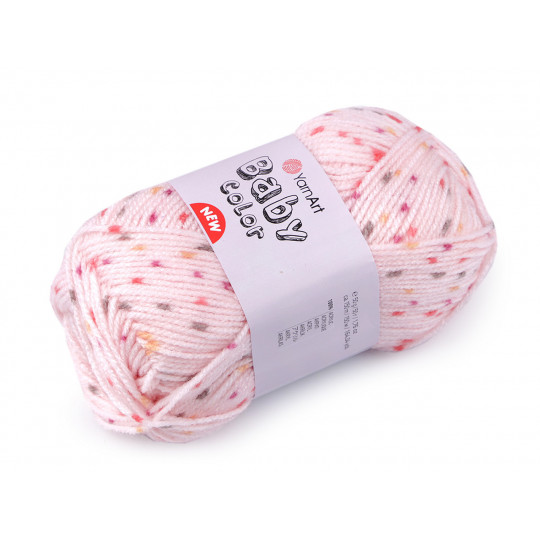 Pletací příze Baby Color 50 g | Mimib