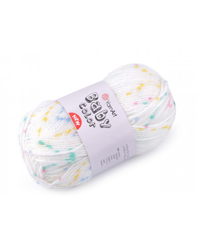 Pletací příze Baby Color 50 g | Mimib