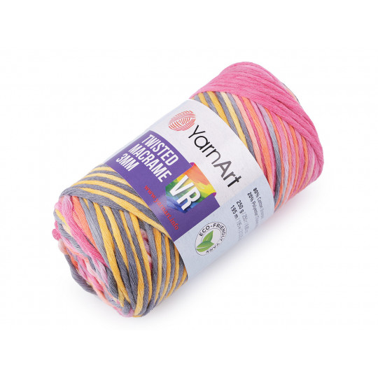 Pletací příze Twisted Macrame 250 g | Mimib