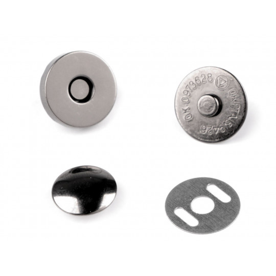 Magnetické zapínání Ø14 mm s nýtkem | Mimib