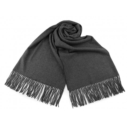 Šála / pléd s třásněmi 65x190 cm | Mimib