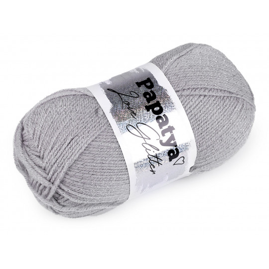 Pletací příze Papatya Love Glitter 100 g | Mimib