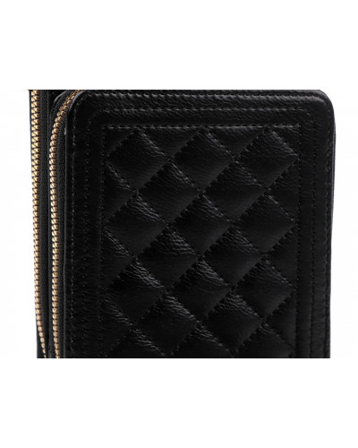 Peněženka s kapsou na mobil přes rameno crossbody 11x18 cm | Mimib